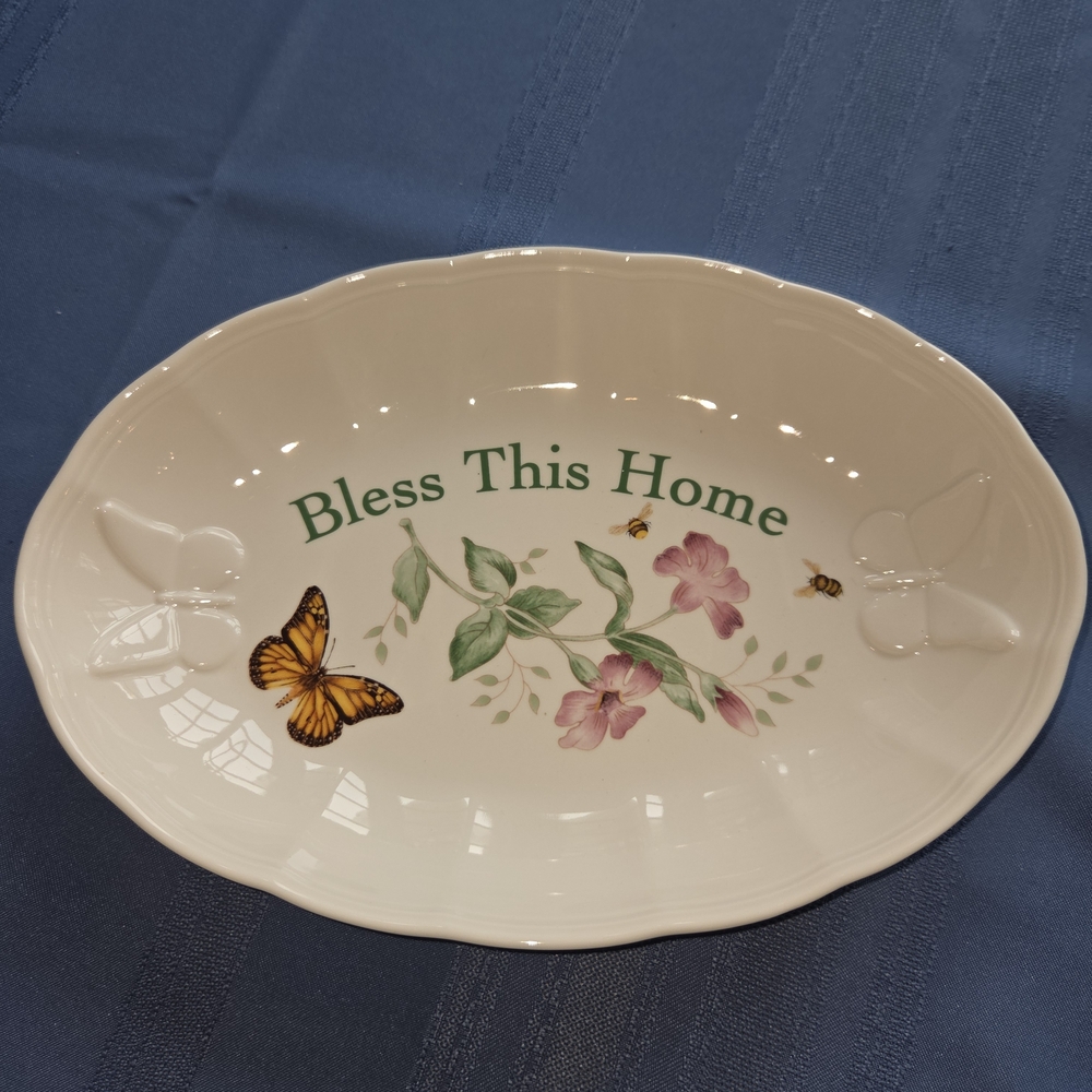 Lenox Bless This Home Serving dish